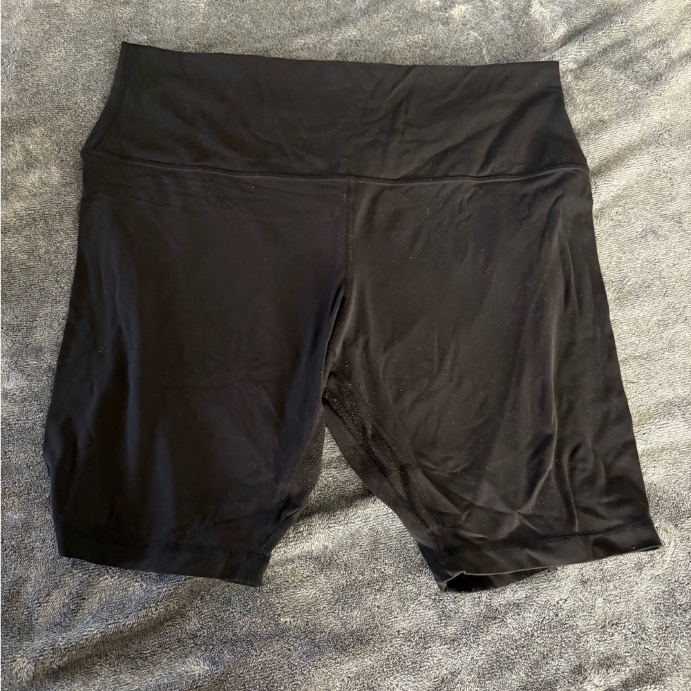 lululemon athletica Black Bike Shorts